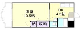 マンションNEWオアシス岡本の間取り画像