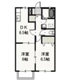 あさひリバージュBの間取り画像