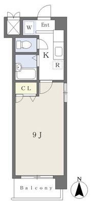 ソレジオ喜与町の間取り画像