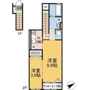 メゾンドリヴァージュA棟の間取り画像