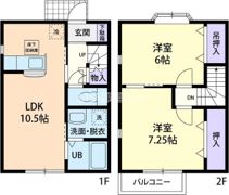 RIVERSIDE HARMONYの間取り画像