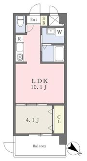 LUST YANAIMACHI Ⅱの間取り画像