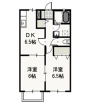 あさひリバージュBの間取り画像