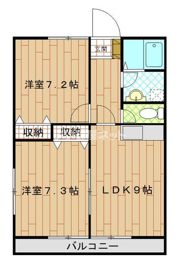 ライオンズハイツ2号館の間取り画像