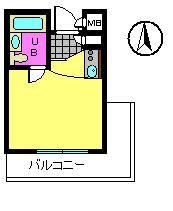 シャルマンフジ大体大の間取り画像