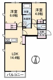 セントリビエの間取り画像