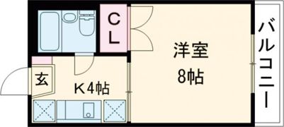 ピーチハイム福井の間取り画像