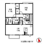 アロマレジデンス松ヶ丘の間取り画像