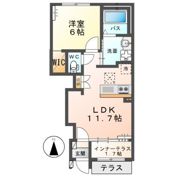 グラティアの間取り画像