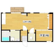 唐湊ハイツの間取り画像