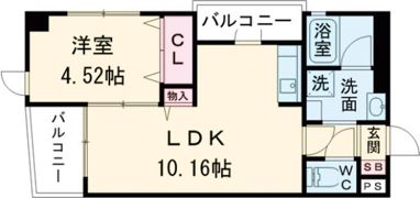 オリオンビルの間取り画像