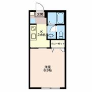 コーポ錦の間取り画像