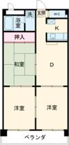 リエール川西ビルの間取り画像