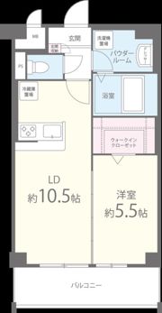 プレミアムワンの間取り画像