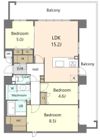 S-RESIDENCE百道aureateの間取り画像
