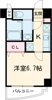 ラグゼ尼崎WESTの間取り画像