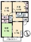 コートMT E館の間取り画像