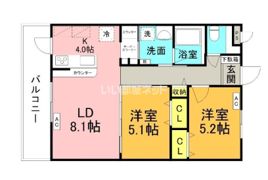 クレストヒルズMの間取り画像