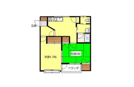 ツインパルコAの間取り画像