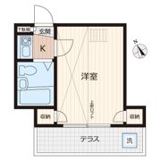 エイコウハイツAの間取り画像