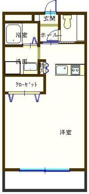 プレミール3番館の間取り画像