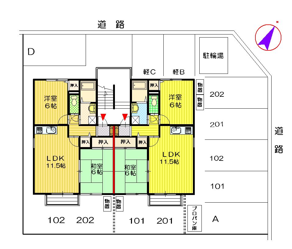 間取図