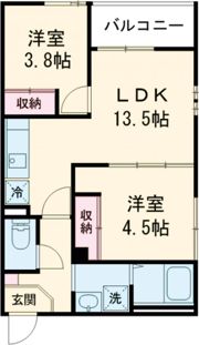 レガルバの間取り画像