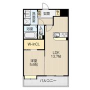 Clowdio熊本南の間取り画像