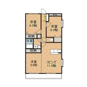 リアン姫城の間取り画像