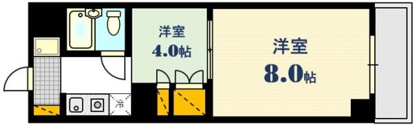 グレース三篠の間取り画像