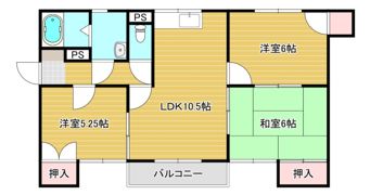 Yハイムの間取り画像