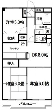 サンヴェルデの間取り画像