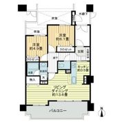 ライオンズステージ浦添壱番館の間取り画像