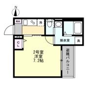 ベイルームグラン扇町EASTの間取り画像
