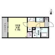 ベイルームグラン扇町WESTの間取り画像