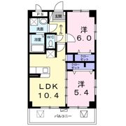 ビッグイースト ワンの間取り画像