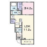 （仮）矢野町アパートの間取り画像