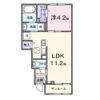 （仮）矢野町アパートの間取り画像