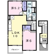 セレーノ広江Ⅰの間取り画像