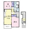 メゾン・ルミエールDの間取り画像