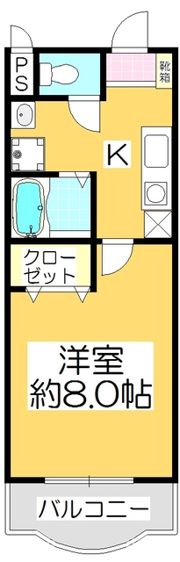 コスタベルデ恵比須の間取り画像