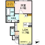 ウィット山田の間取り画像