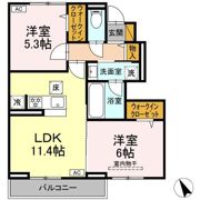 エリオスの間取り画像