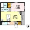 Dアセット栄町の間取り画像