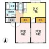リバティーフジ Bの間取り画像