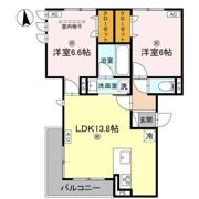 DーROOM 東矢倉の間取り画像