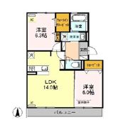 リヴァージュの間取り画像