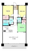 リビオ明野中央エミシアの間取り画像