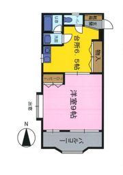 エクセル悦和3の間取り画像