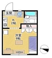 新都心ハイツの間取り画像